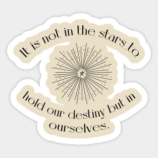 it is not in the starts... Sticker